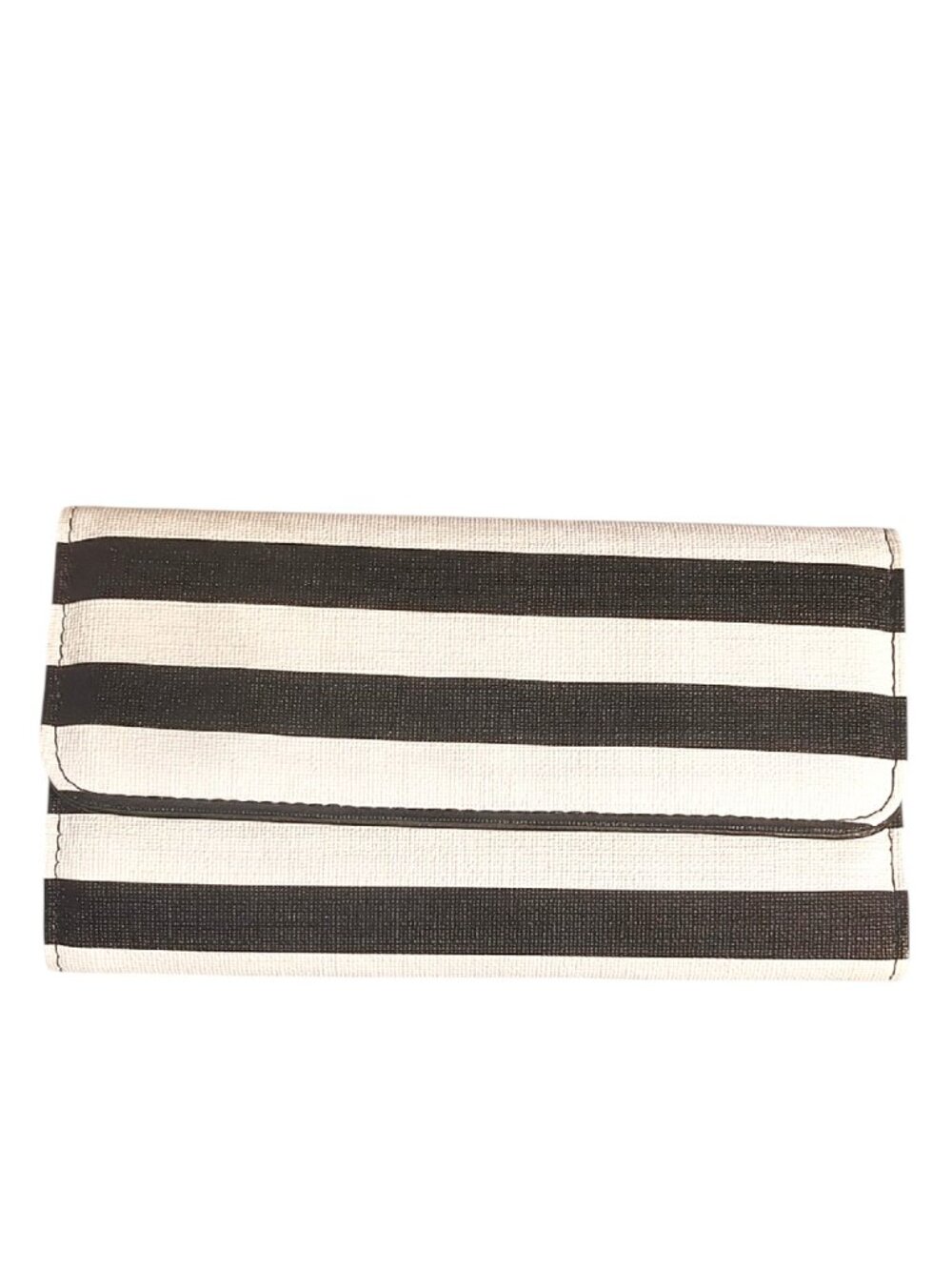 Kut from the Kloth | Black and White Stripe | Wallet | EUC